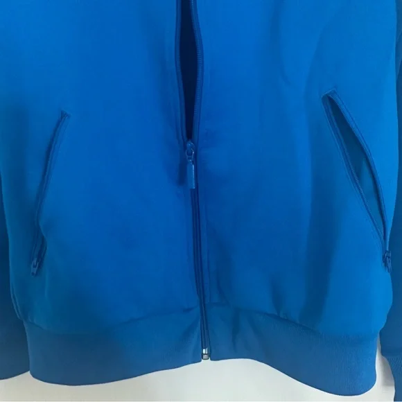 Blue Adidas Zip Up Jacket - Picture 3 of 3